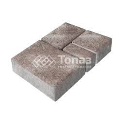 Тротуарная плитка Мюнхен, авантюр на камне, 4 см