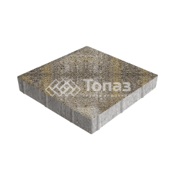 Тротуарная плитка Квадрат 500х500х70, степь на камне