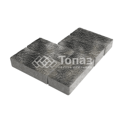 Тротуарная плитка 200х100х60, стоун с мраморной крошкой