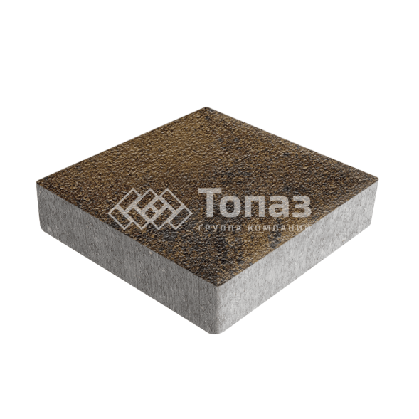 Тротуарная плитка Квадрат 200х200х60, арабская ночь на камне