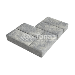 Тротуарная плитка 200х100х80, аква