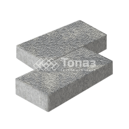 Тротуарная плитка 600х300х60, аква с мраморной крошкой