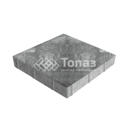 Тротуарная плитка Квадрат 500х500х70, антрацит