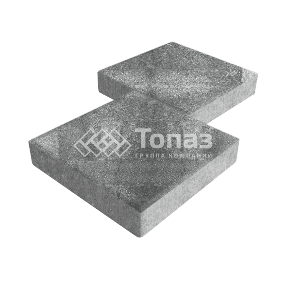 Тротуарная плитка Квадрат 500х500х70, антрацит